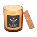 Forest Bee Sweet Honey Fragranced Glass Candle