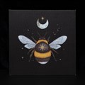 Forest Bee Light Up Canvas Plaque