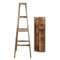 Natural Three Level Display Shelf