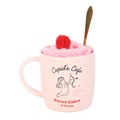 Cupid's Cafe Mug, Spoon and Socks Set