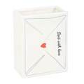 Love Letter Valentine's Day Flower Vase