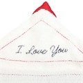 Love Letter Boucle Valentine's Day Cushion