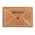 Natural Love Letter Valentine's Day Doormat
