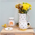 17cm Bee Ceramic Flower Jug