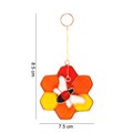 Bee and Honeycomb Suncatcher