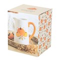 Autumn Pumpkin Ceramic Flower Jug