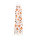 Set of 3 Pumpkin Taper Candles