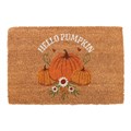Natural Autumn Days Hello Pumpkin Doormat