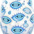 All Seeing Eye Print Stemless Glass