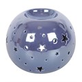 Purple Iridescent Star Oil Burner and Wax Warmer