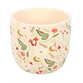 Fairy Folklore Print Plant Pot