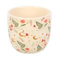 Fairy Folklore Print Plant Pot