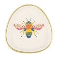 Floral Bee Trinket Dish