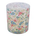 Vela con estampado floral «Wild Rose»