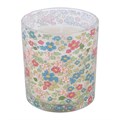 Vela con estampado floral «Wild Rose»