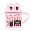 Flower Shop Shaped Mug
