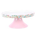 Floral Print Cake Stand