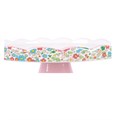 Floral Print Cake Stand