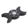 Triple Moon Spell Candle Holder