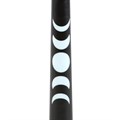 Set of 3 Black Magic Moon Phase Taper Candles 