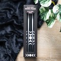 Set of 3 Black Magic Moon Phase Taper Candles 