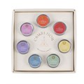 Lote de 7 mini velas perfumadas «Chakra Flow»