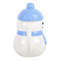 Winter Snowman Lidded Mug