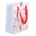 Presentpåse med trycket ”Snow Much Fun”