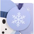 Snowman Shaped Gift Bag