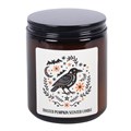 Frightful Folk Raven Toasted Pumpkin Scented Candle