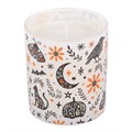 Frightful Folk Print Spiced Vanilla Scented Candle