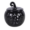 Black Folk Pumpkin Oil Burner and Wax Warmer
