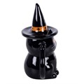 Frightful Folk Black Cat Lidded Mug