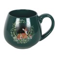 Green Fawn Rounded Mug