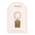 Athena Goddess Talisman Keyring