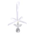 Always Beside You Faceted Glass Angel Hanging Decoration