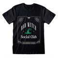 Green Bad Witch Social Club Unisex T-shirt Size L