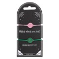 Set of 2 Good Witch and Bad Witch Bracelets