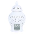 Moroccan Lantern Cut Out Oil Burner and Wax Warmer