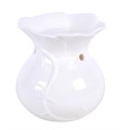 White Rose Oil Burner and Wax Warmer