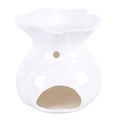 White Rose Oil Burner and Wax Warmer