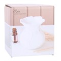White Rose Oil Burner and Wax Warmer