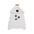 White Beehive Oil Burner and Wax Warmer with Bee