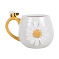 3D Daisy and Honey Bee Mug