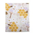 Honey Bee Print Tote Bag