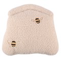 White Beehive Boucle Cushion