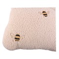 White Beehive Boucle Cushion