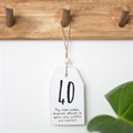 40 Milestone Birthday Hanging Sentiment Sign