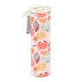 Pastel Shell Print Coconut & Sea Salt Tube Candle