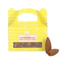 12 Packs of Citronella Backflow Dhoop Incense Cones by Satya